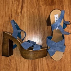STEVE MADDEN chunky heels